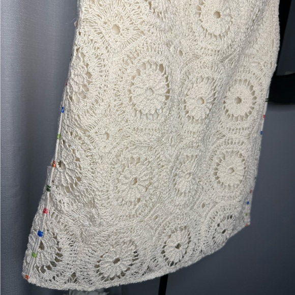 NWT Zara Woman Strapless Crochet Mini Dress Bloggers Fav Size M Medium - Picture 15 of 15